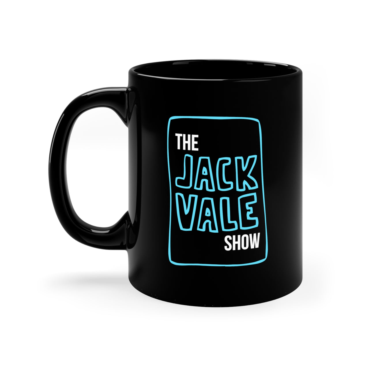 The Jack Vale Show 11oz Black Coffee Mug